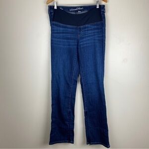 Universal Thread Woman’s Maternity Jeans 14/32R Zipper Ankles Fair Trade